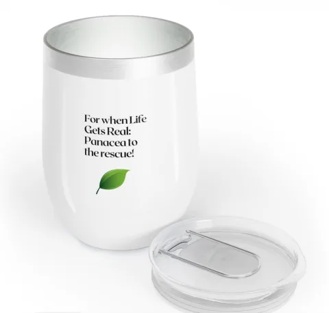 Stainless Steel Tumbler - "For when Life Gets Real"