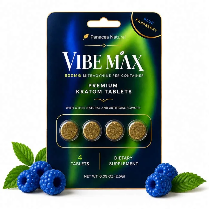Vibe Max Premium Kratom Extract Tablets