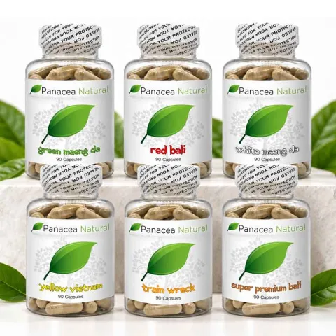 Kratom 90 Capsules Variety 6-Pack