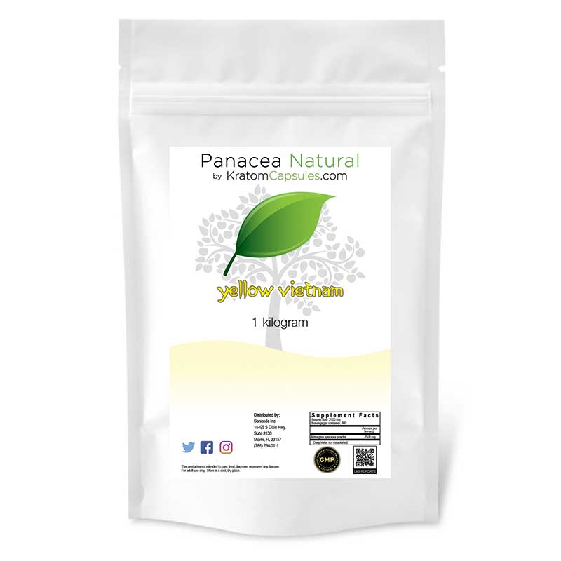 Yellow Vietnam Kratom Powder
