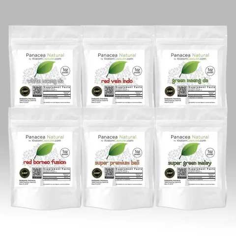 Kratom Powder 1oz Variety Pack