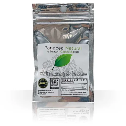 White Maeng Da Kratom (5 Capsules) Sample
