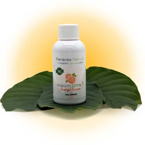 Kratom Liquid Shot - Orange Cream