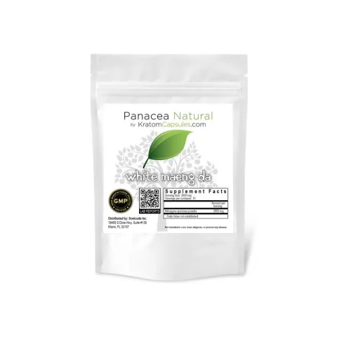 White Maeng Da Thai Kratom Powder Sample