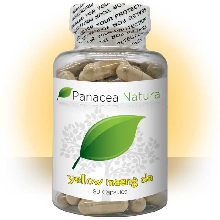 Yellow Maeng Da Thai Kratom Capsules