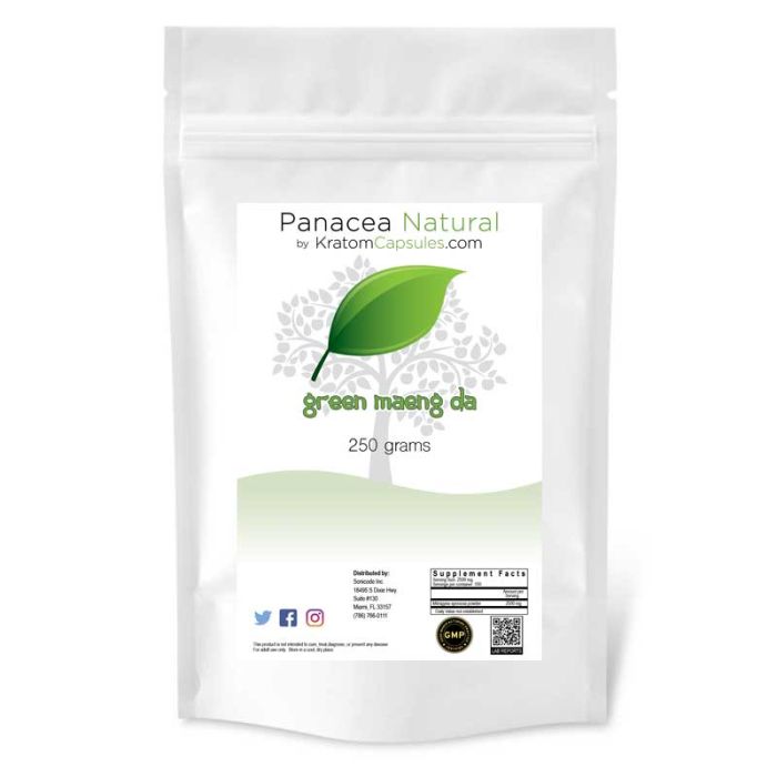 Green Maeng Da Kratom Powder 500 Grams