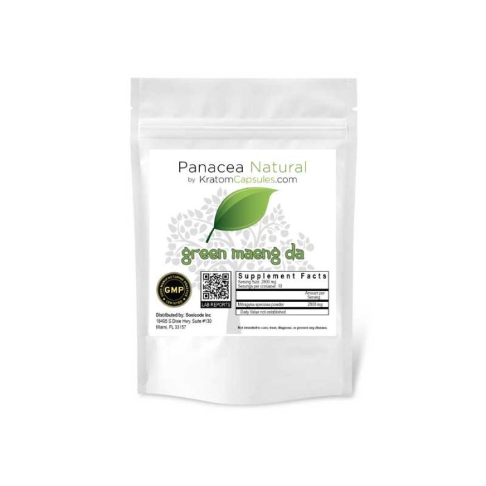 Green Maeng Da Thai Kratom Powder Sample