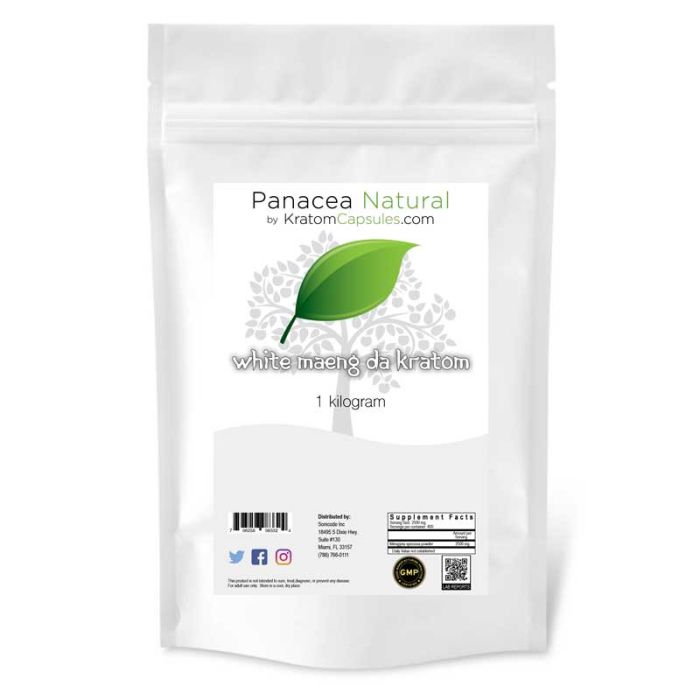 White Maeng Da Kratom Powder