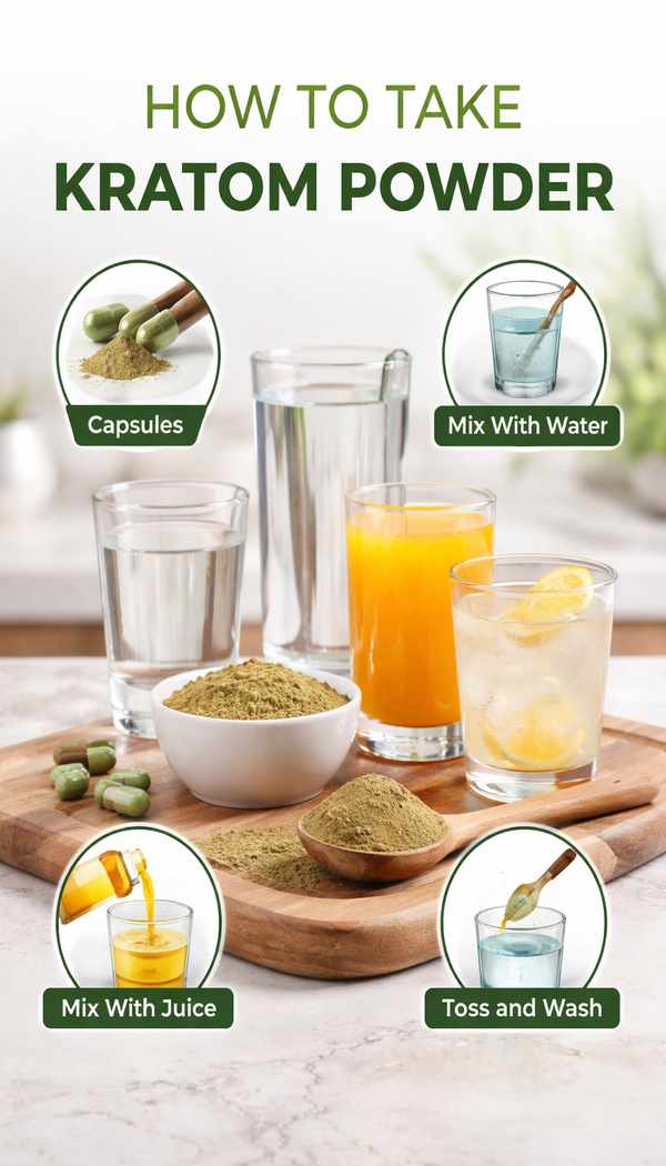 How to take kratom powder